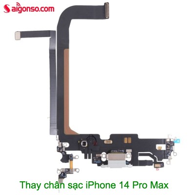 Thay chân cáp sạc iPhone 14 Pro Max